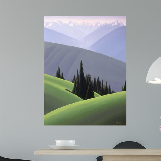 Hurricane Ridge Wall Decal