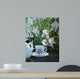 Chickadee and Teacup Wall Decal