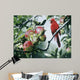 Cardinal and Apples Wall Decal