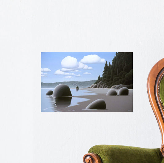 Looking North Wall Decal