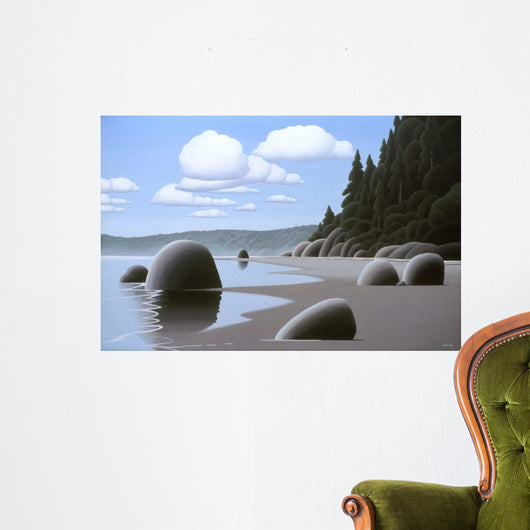 Looking North Wall Decal