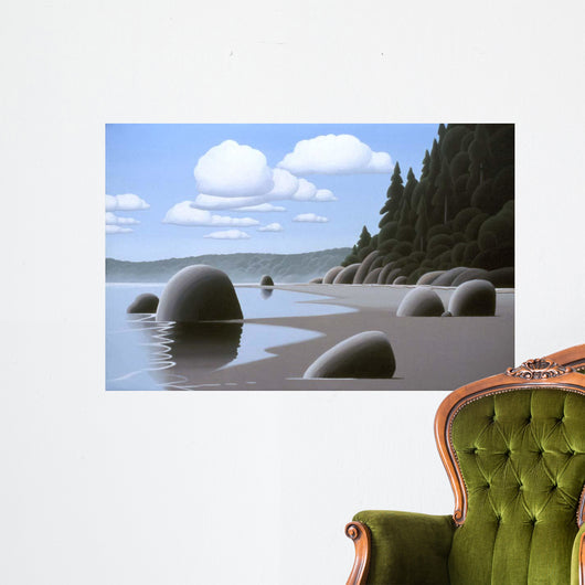 Looking North Wall Decal
