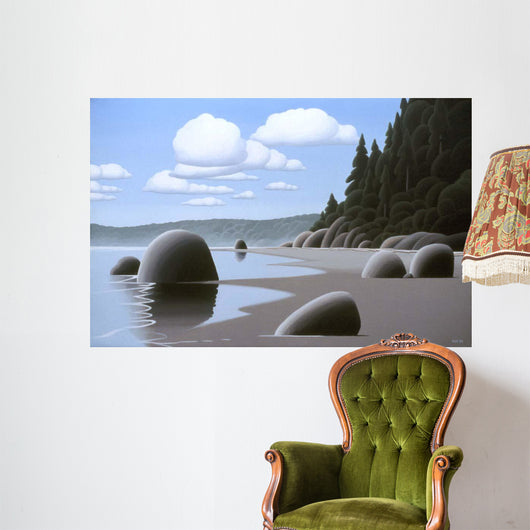 Looking North Wall Decal