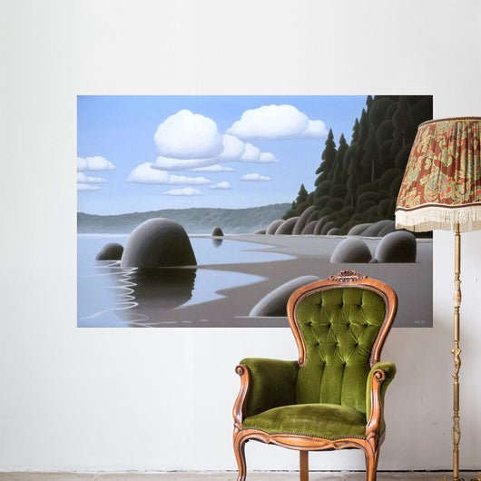 Looking North Wall Decal