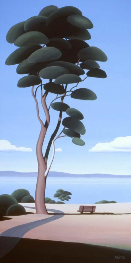 Lone Arbutus Wall Decal