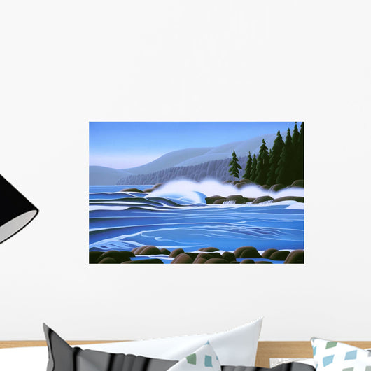 Breakers Wall Decal
