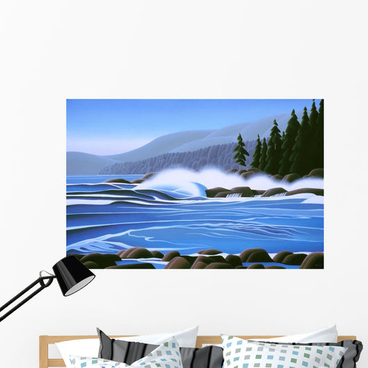 Breakers Wall Decal