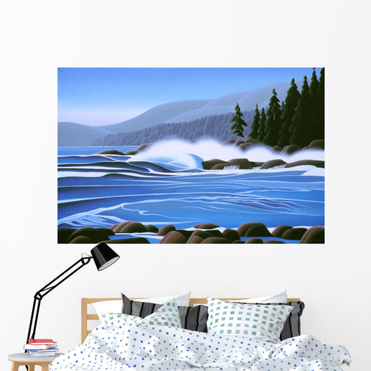 Breakers Wall Decal