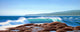 Surf Rocks Wall Decal
