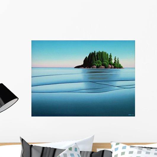 Coastal Island Wall Decal