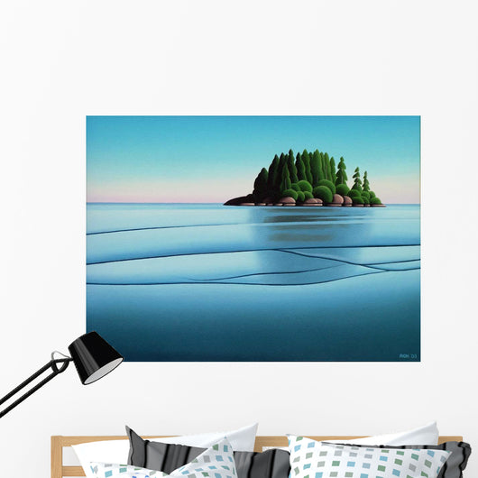 Coastal Island Wall Decal