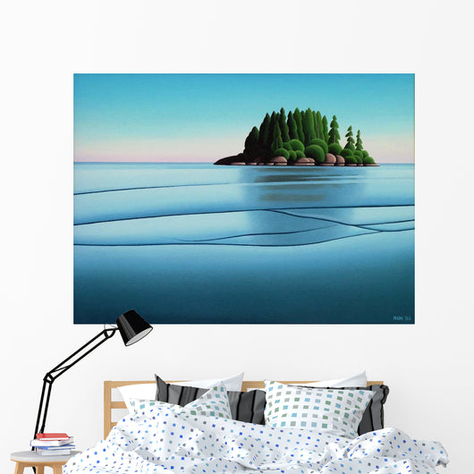 Coastal Island Wall Decal