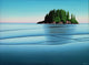 Coastal Island Wall Decal