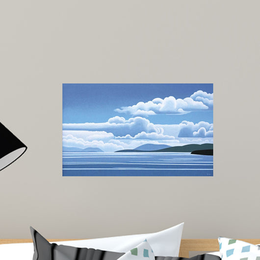 Break Clouds Wall Decal