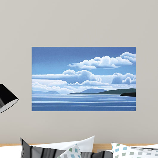 Break Clouds Wall Decal