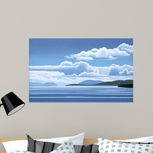 Break Clouds Wall Decal