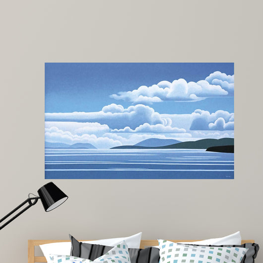 Break Clouds Wall Decal