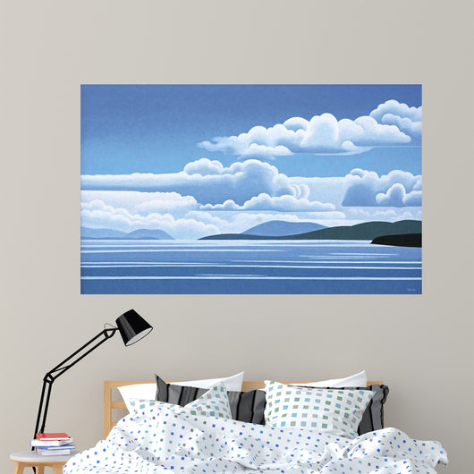 Break Clouds Wall Decal