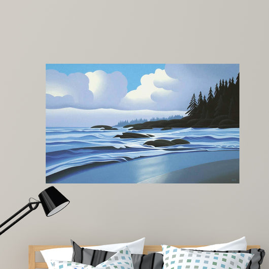 Patch Blue Wall Decal