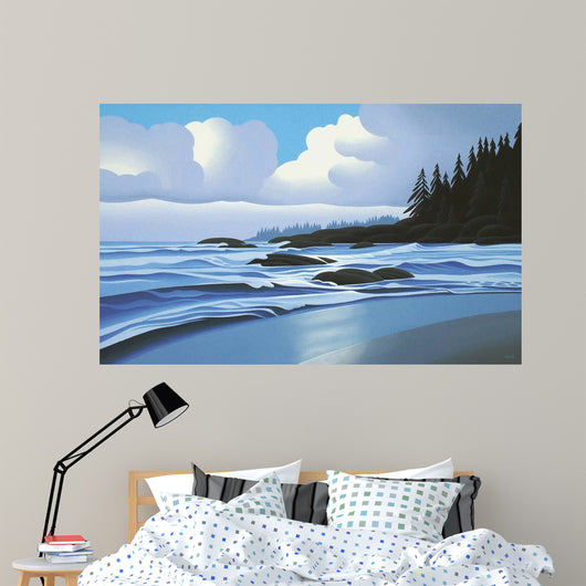 Patch Blue Wall Decal