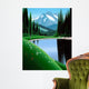 Alpine Pond Wall Decal