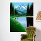 Alpine Pond Wall Decal