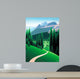 Alpine Trail Wall Decal
