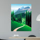 Alpine Trail Wall Decal