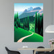 Alpine Trail Wall Decal