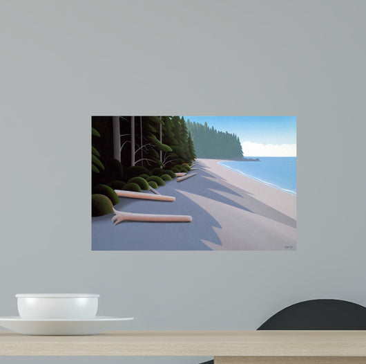 French Beach Morning Wall Decal