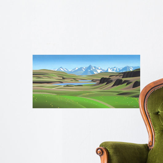 High Country Wall Decal Design 1
