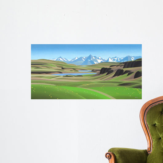 High Country Wall Decal Design 1