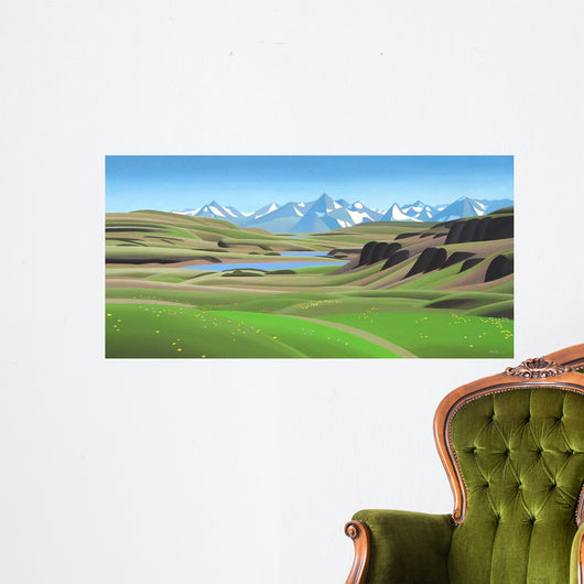 High Country Wall Decal Design 1