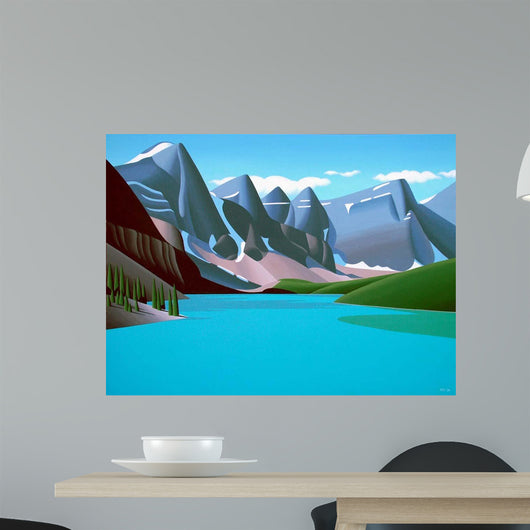 Moraine Lake Wall Decal
