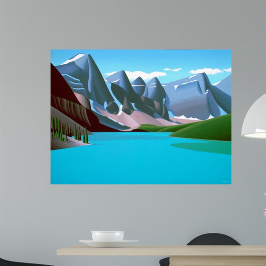 Moraine Lake Wall Decal