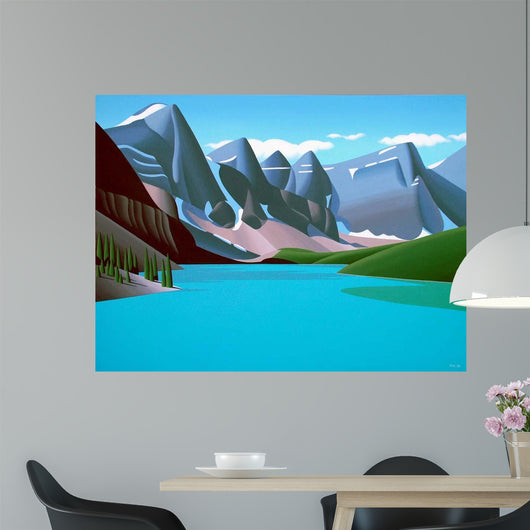 Moraine Lake Wall Decal