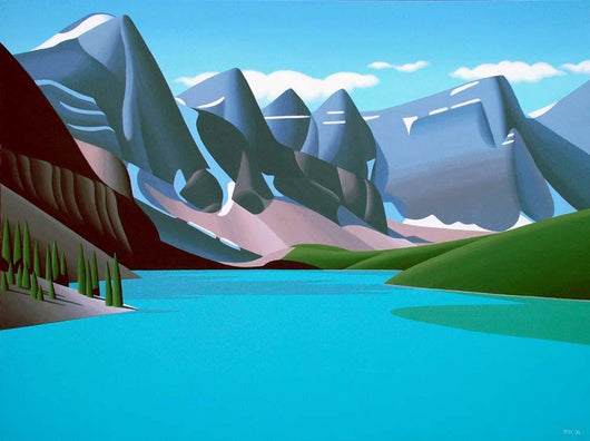 Moraine Lake Wall Decal