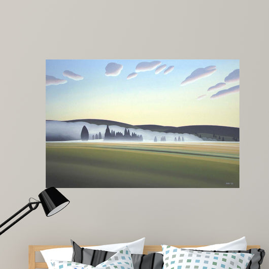 Morning Mist Wall Decal Design 2