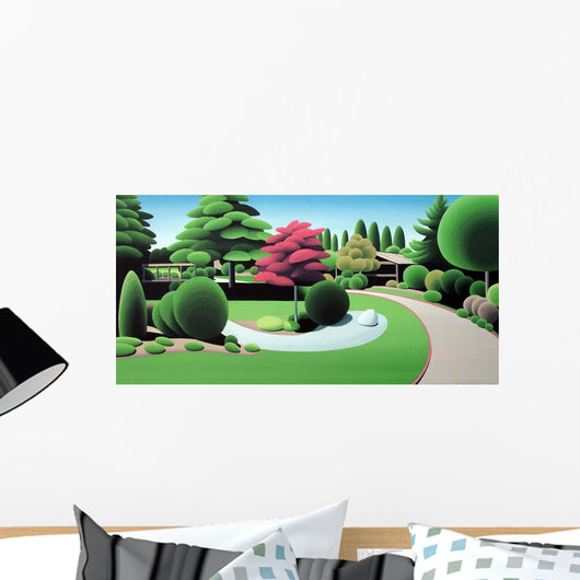Saanich Hospital Garden Wall Decal