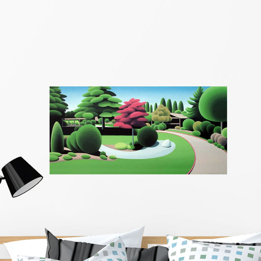 Saanich Hospital Garden Wall Decal