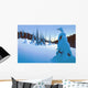 Snowy Dawn Wall Decal