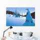 Snowy Dawn Wall Decal