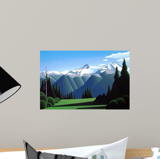 Summer Alpine Wall Decal