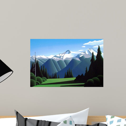 Summer Alpine Wall Decal