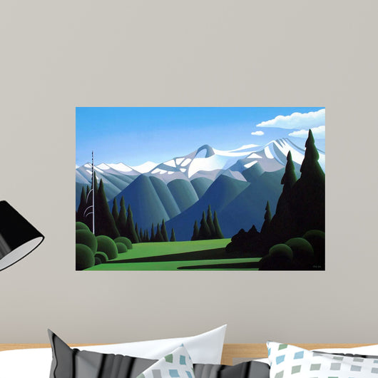Summer Alpine Wall Decal