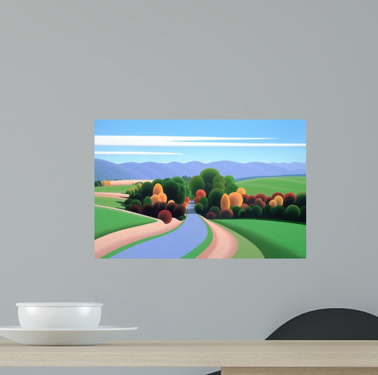 Winding Road Wall Decal