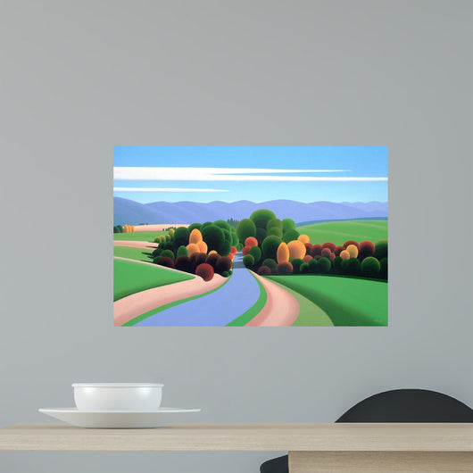 Winding Road Wall Decal