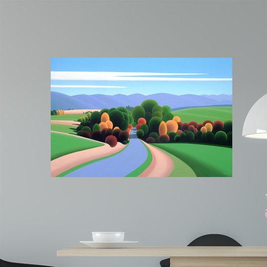 Winding Road Wall Decal