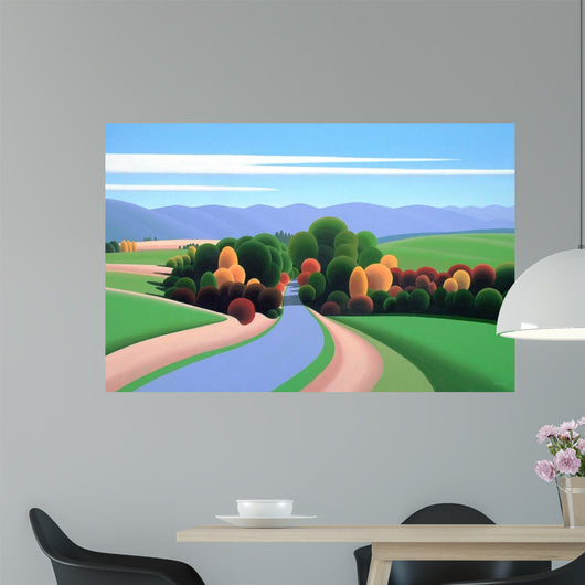 Winding Road Wall Decal