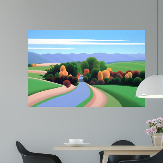 Winding Road Wall Decal